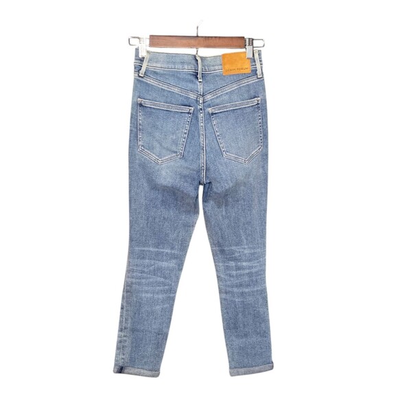 Denim Forum Jeans The Lola High Rise Skinny Crop Size 25 - Picture 2 of 8